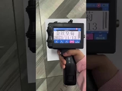 Hızlı ve hassas baskı için taşınabilir el mürekkep püskürtücüsü 230*100*135mm 70M/min