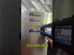 ABS Plastik Malzemesi Görünümüyle Uzun Sürekli Dijital Mürekkep Atışı Baskı Makinesi