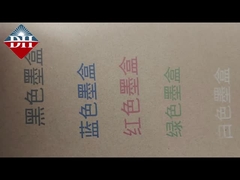 Yarım Inç Mürekkep Kartüsü 12.7mm Hızlı Kurutma Solvent Mürekkep Kartüsü